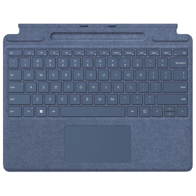 Microsoft Surface Pro Signature Keyboard English/Arabic Keyboard - Sapphire