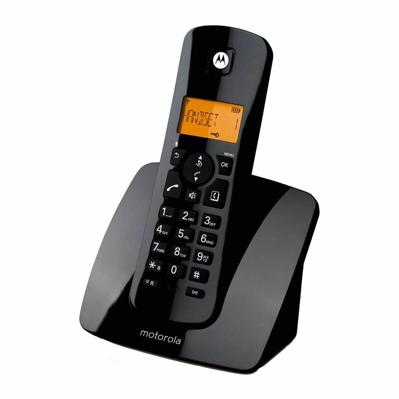 Motorola C401 Black Dect Phone